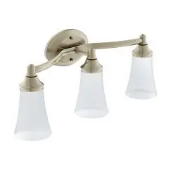 

Brushed nickel light