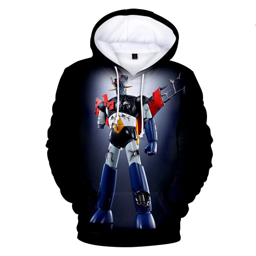 

Hot Popular 3D Print Japanese Anime Mazinger Z Hoodies Men Women High Quality Fashion Loose Sweatshirt Plus Size Streetwear Coat