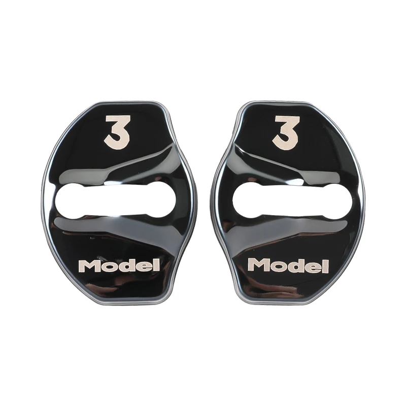 

Suitable For Tesla Model 3 2019 2020 Special Door Lock Rust-Proof & Sun-Proof Protection Cover Stopper Modification Accessories