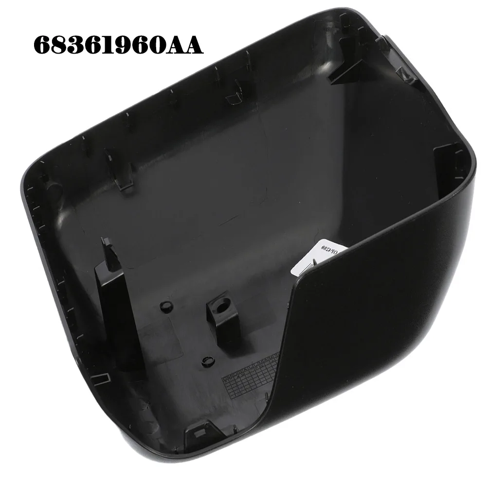 

Direct Replacement Right Side Mirror Mirror Cover Mirror Rearview Plug-and-play 68361960AA Black Easy Installation