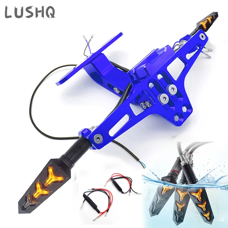 Держатель номерного знака мотоцикла со светодиодной подсветкой для HONDA CBF 1000 SHADOW