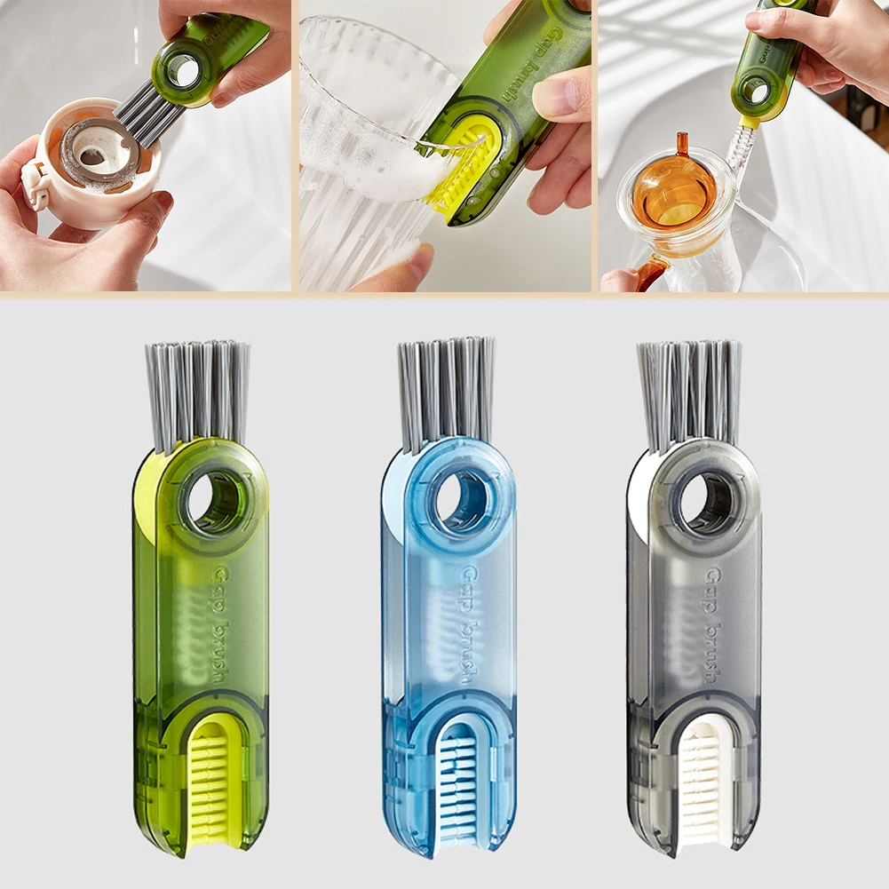 

Cup Lid Cleaning Brush Insulation Cup Gap Cleaning Tool Washing Cup Cup Brush Milk Bottle Cup Mouth Cleaning Silicone Brush
