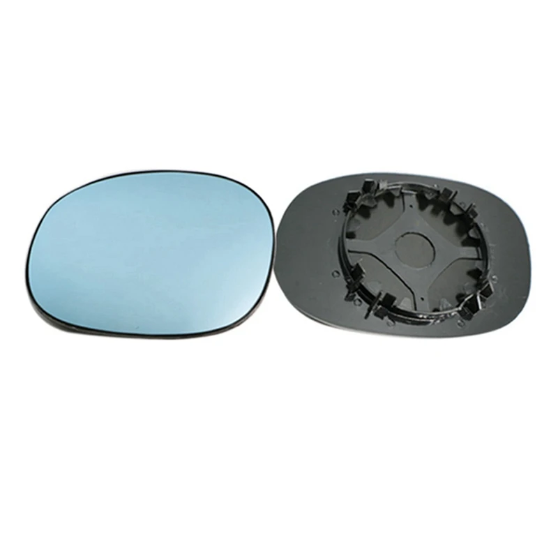 

AU05 -Car Blue Wide Angle Heated Mirror Glass For Peugeot 206 207