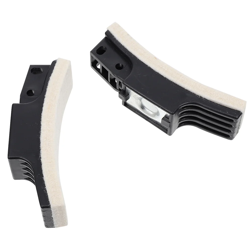 

2 Pcs Brake Pads Fitness Accessories Cycle Caliper Universal Bike Block Gym Used Brakes Wool Plastic Exercise Felt Indoor