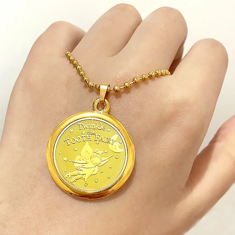 

Детская сказка зубов, креативный подарок, ювелирное изделие диаметром 30 мм