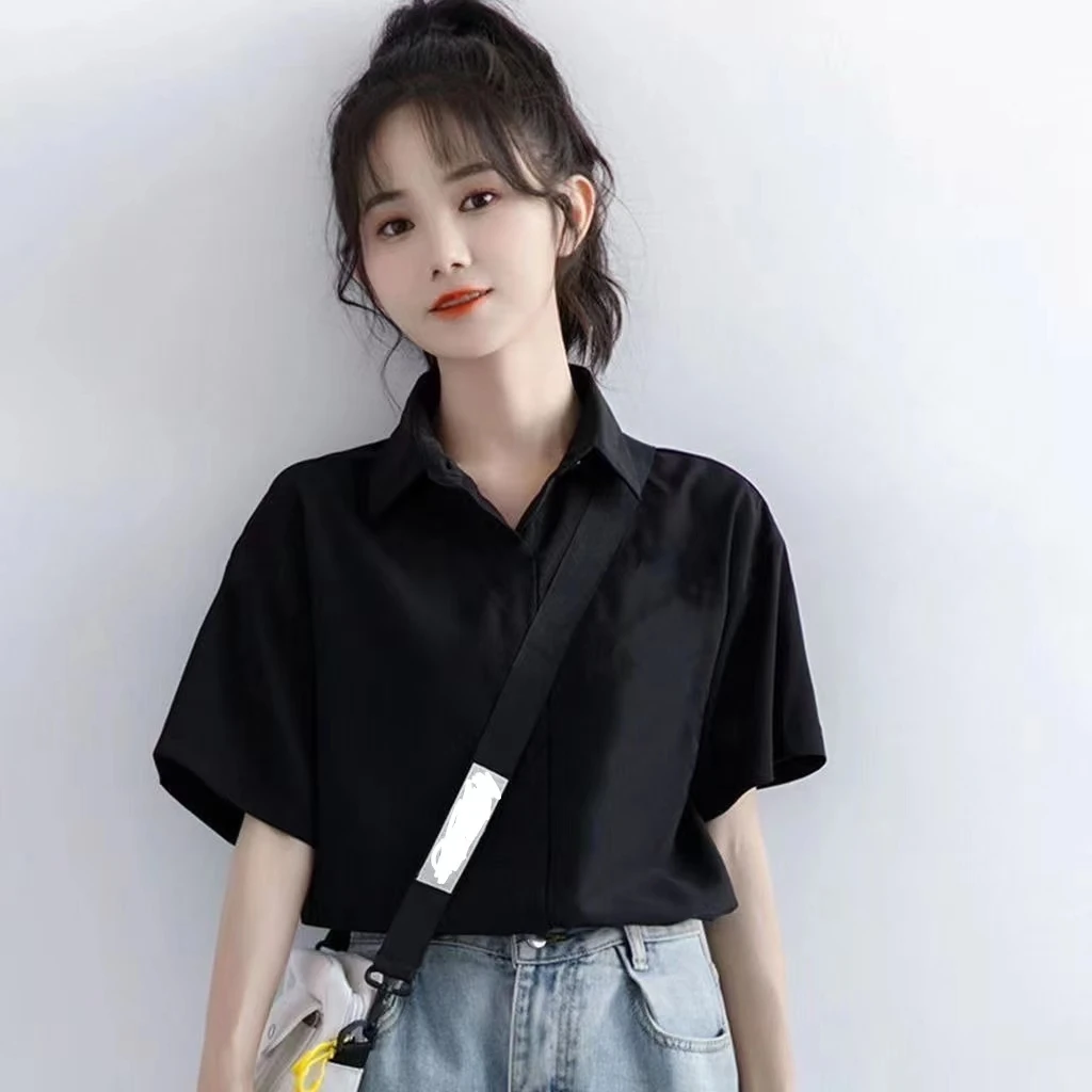 Женская Повседневная Свободная футболка с коротким рукавом и принтом алфавита