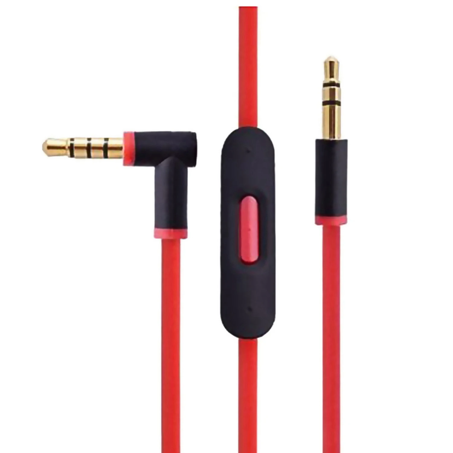 Replacement Audio Cable for Beats By Dr Dre Headphones with in Line Mic Studio/Executive/Mixr/Solo/Wireless/Pro