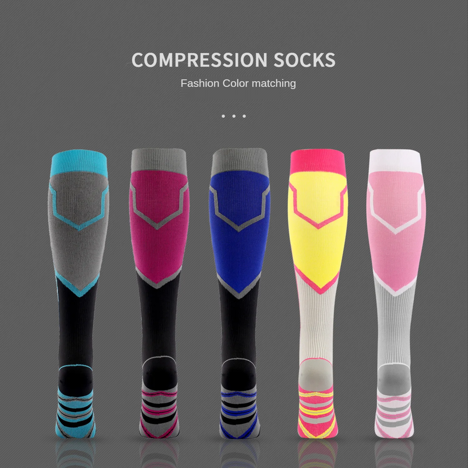 Men and Women Compression Stockings For Medical Edema Diabetes Varicose Veins Outdoor Sports Running Hiking Compression Socks
