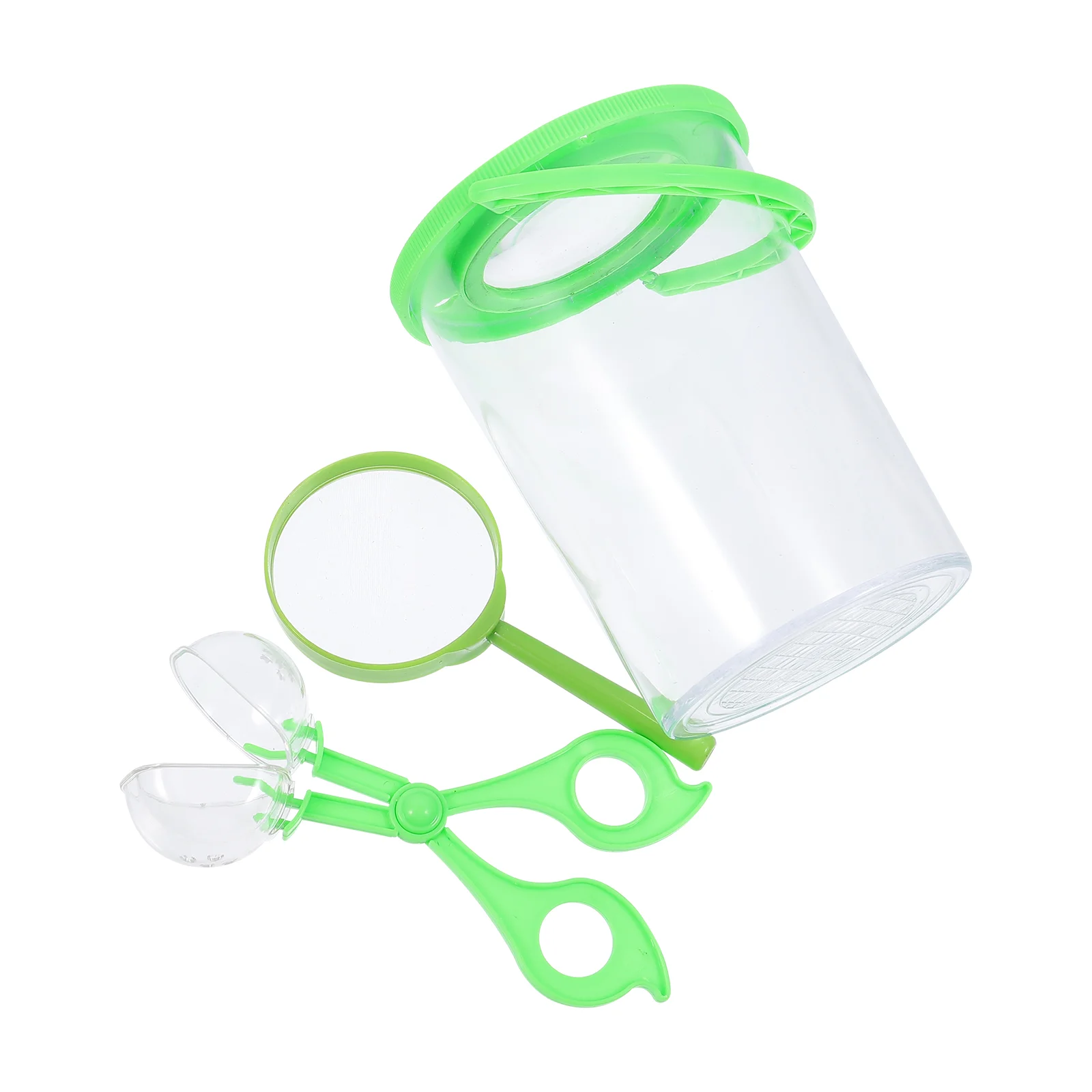 

3 Pcs/set Insect Observation Bucket Outdoor Exploration Tools Science Barrel Toys Kids Spoon Educational Box