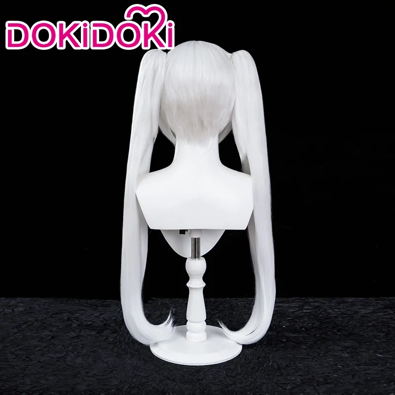 В НАЛИЧИИ Парик Friar Anime Frieren: Beyond Journey's End DokiDoki Женский Косплей Белые Серые Волосы