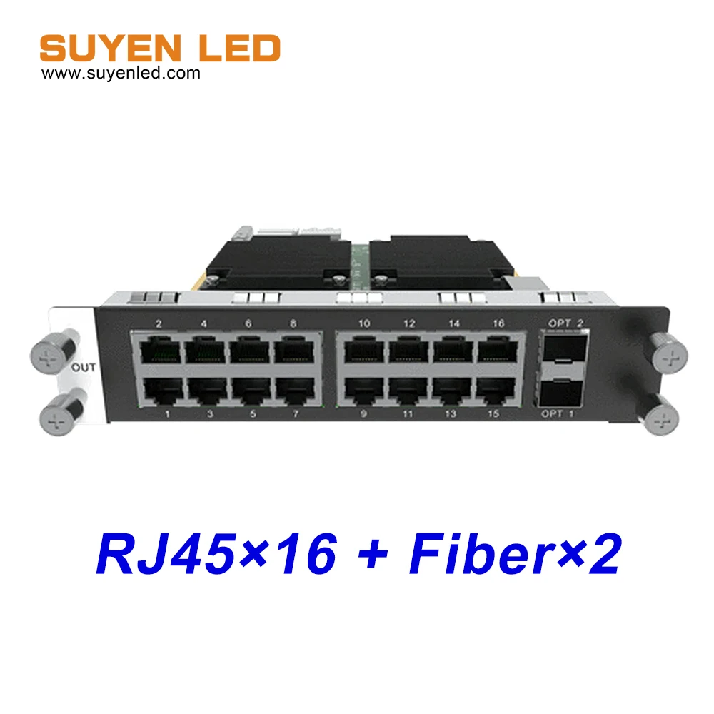 Лучшая цена Novastar H Серия RJ45 3G-SDI VGA CVBS DVI HDMI DP светодиодный экран Входная карта |