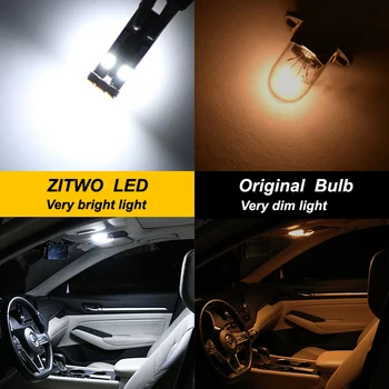 ZITWO Canbus No Error LED Interior Dome Map Light Bulb Kit For Alfa Romeo Giulietta Mito Brera GT Spider 4C 147 156 159 166 2