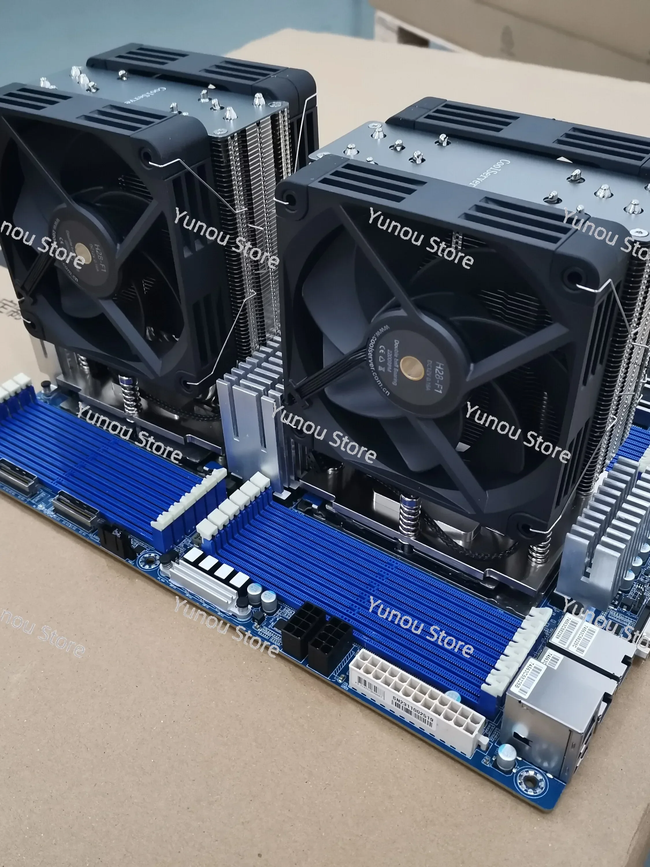 Материнская плата AMD EPYC MZ73-LM0 радиатор MOS 6-ламповый 9754/9654QS/9B14