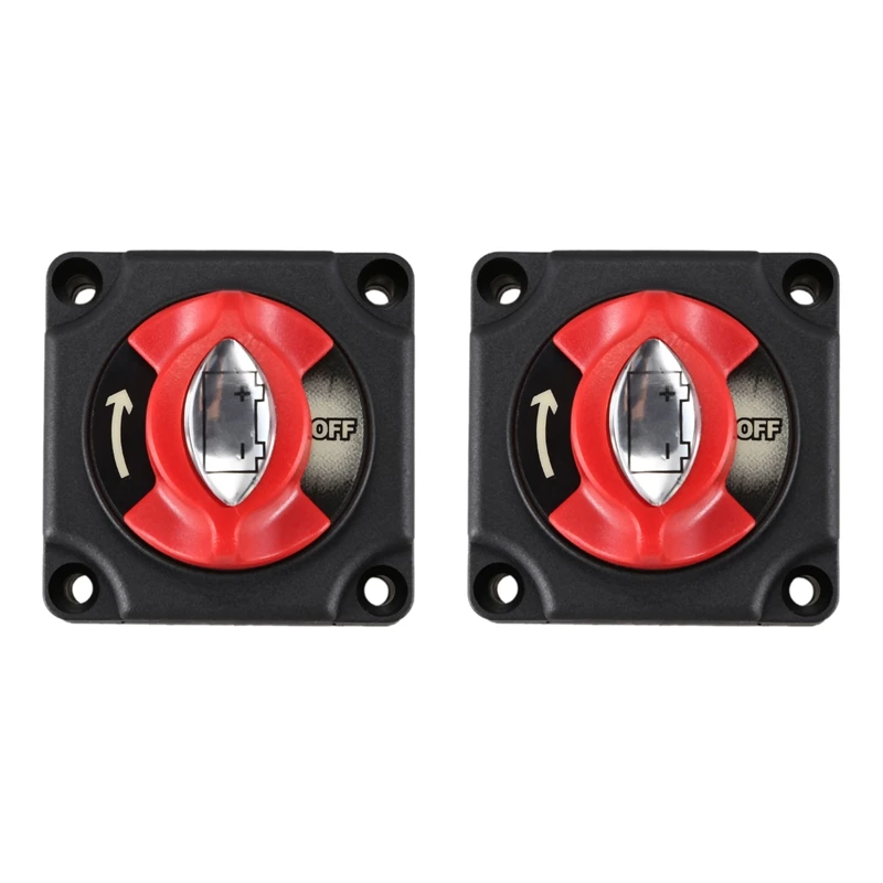 

2X Automotive 300A Battery Isolator Disconnector Circuit Breaker Disconnect Switch For Car Boat Yacht Atv