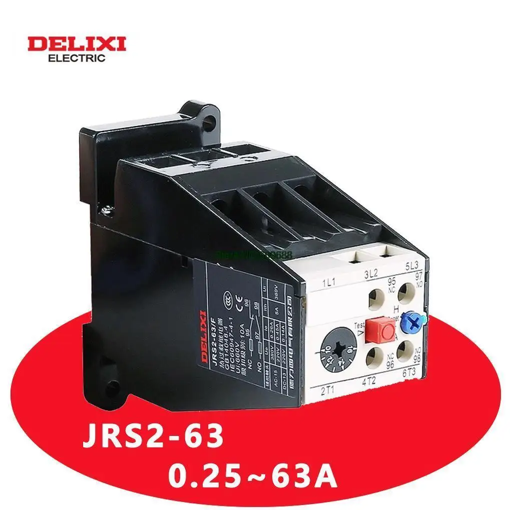 

DELIXI JRS2-63/F 3UA59, регулируемая Электрическая защита