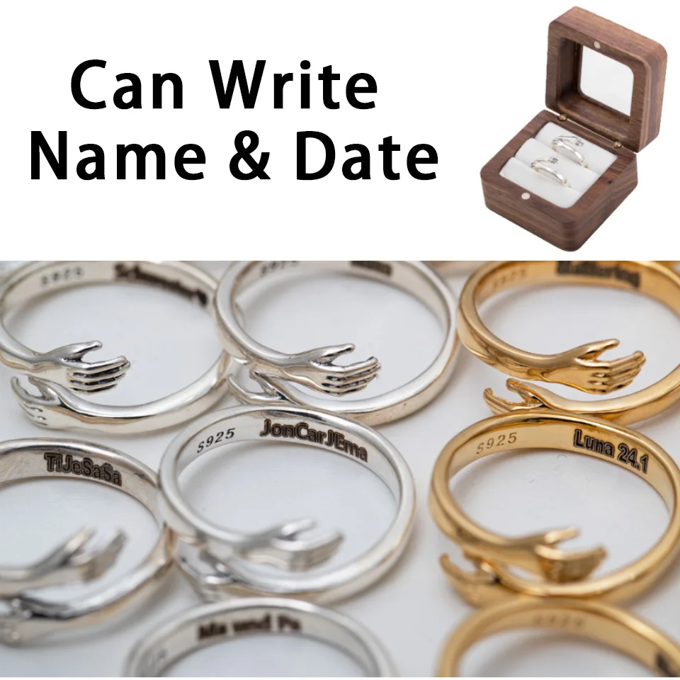 

Пара обещаний, пара колец, кольцо с датой, Свадебное обручальное кольцо для свадьбы, свидания для влюбленных, для парней, подруги, стандартное серебро