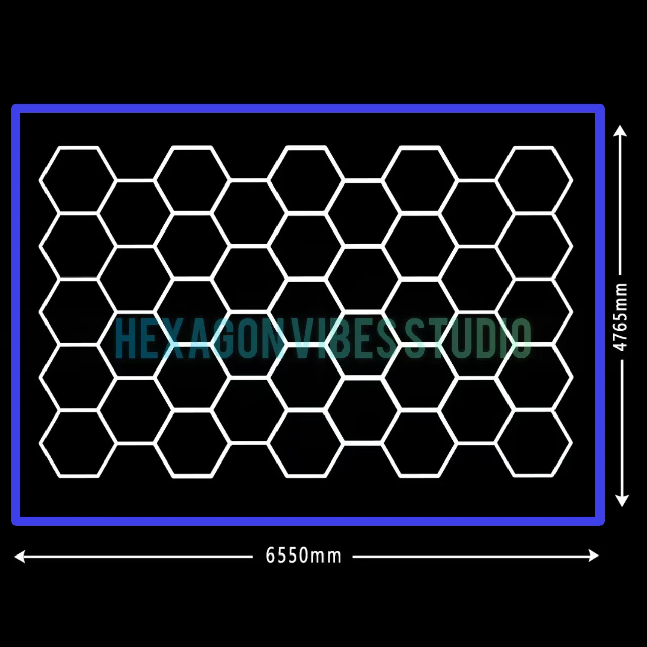 

Шестигранный светодиодный светильник VIBES STUDIO