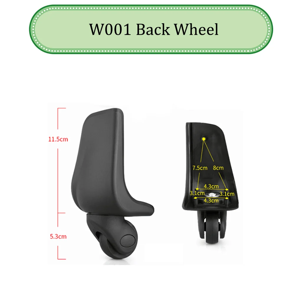 Универсальный сменный чемодан для OIWAS W001 бесшумный Гладкий амортизирующий