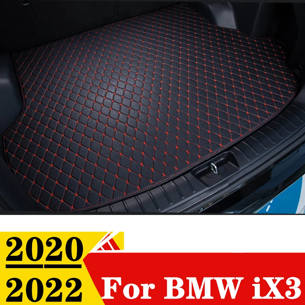 

Коврик для багажника автомобиля для BMW iX3 2020-2022, для любой погоды, XPE, плоский, боковой, задний, грузовой, коврик, подкладка, авто, задние части, багажник, коврик