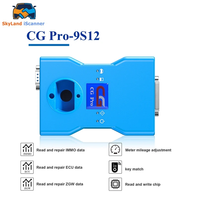Стандартный CGDI CG Pro 9S12 Freescale для BMW OBD2 Программатор нового поколения CG100 Автомобильный ключ Быстрая доставка