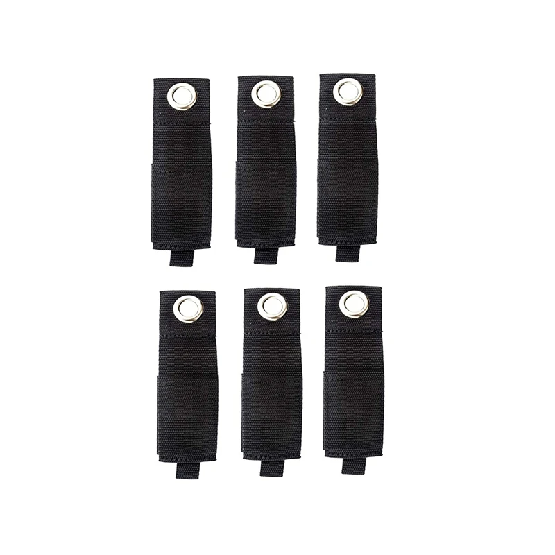 

6PCS Upgrade Extension Cord Organizer Hook and Loop Heavy-Duty Straps Cord Wrap Keeper Cable Straps for Garage Storage