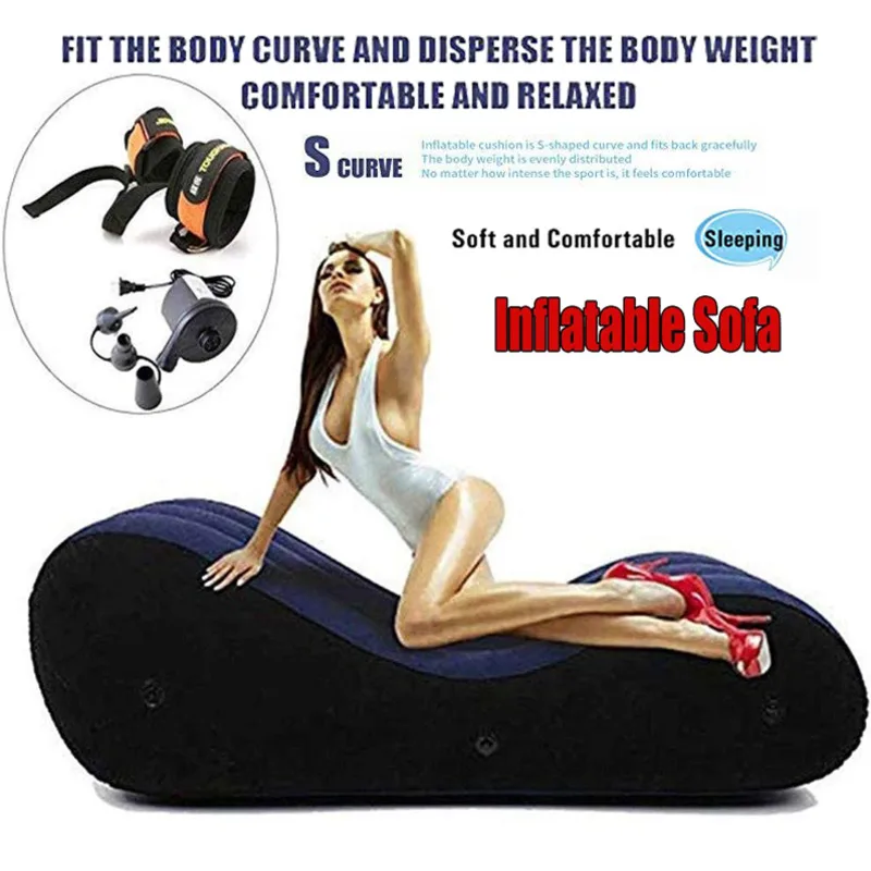 Yoga Chaise Sex Position Cushion Bed Couple Making Love Role Play Adult Furniture