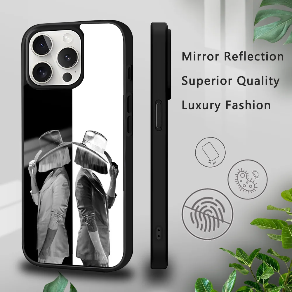 Чехол для телефона Hot Singer SiaS iPhone 16 15 14 13 12 11 Pro Xs Max Mini Plus Celulares Hard Funda