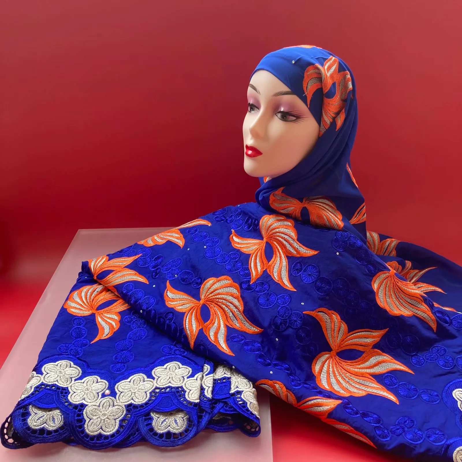 Новинка высокая яркость 100% яркая швейцарская африканская кружевная ткань 2022