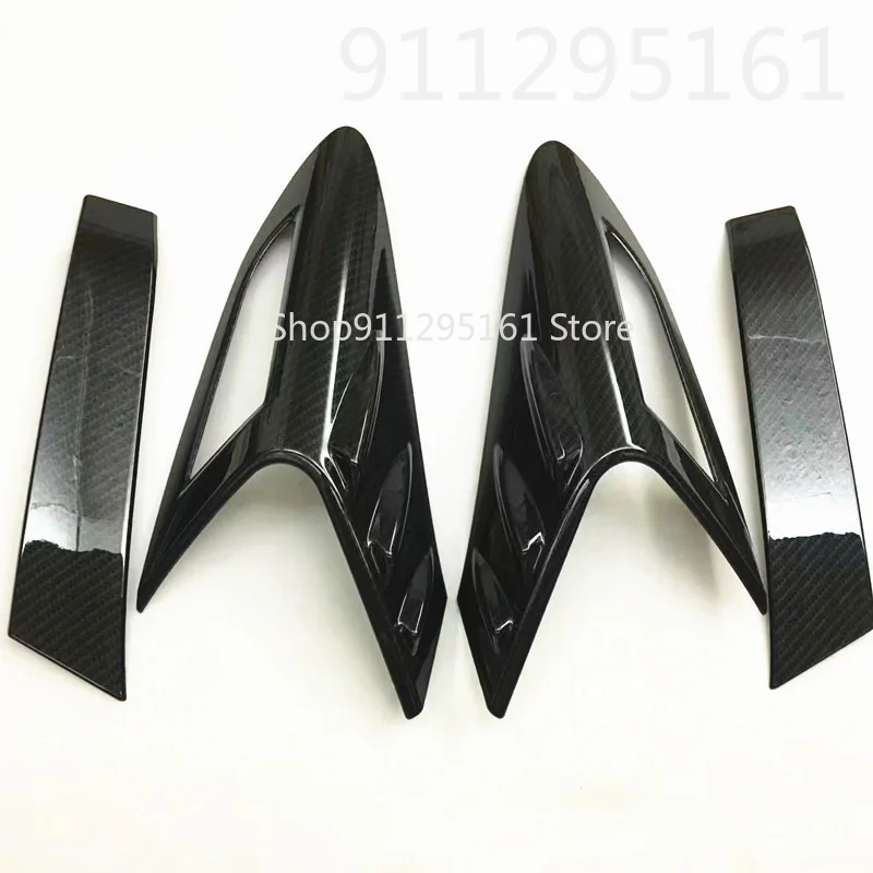 

for 2018 CHR rear headlight decorative cover carbon fiber pattern taillight cover