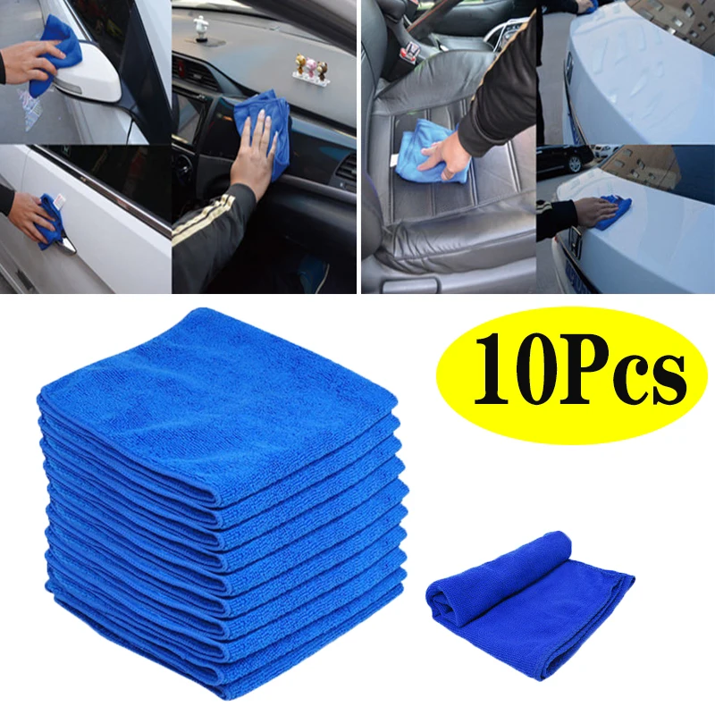 

Microfiber Car Towel Car Cleaning Dry Cloth Household Washing Dust Towel Strong Absorbent Car Wash Cleaning Cloth