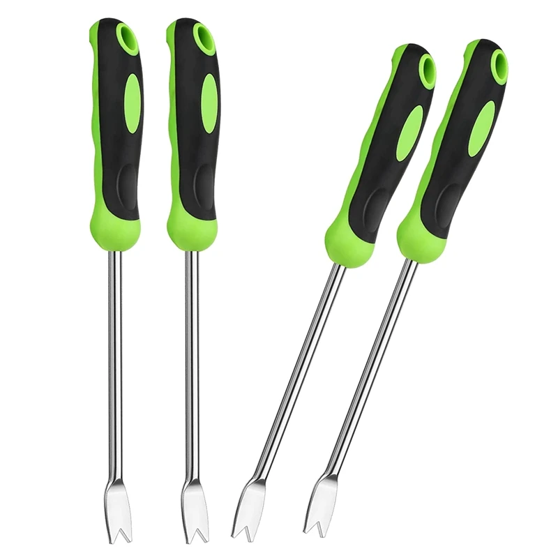 

Hand Weeder Tool Garden Weeding Tool Gardening Weeder Tool With Ergonomic Handle, Stainless Steel Garden Lawn Tool 4 Pcs