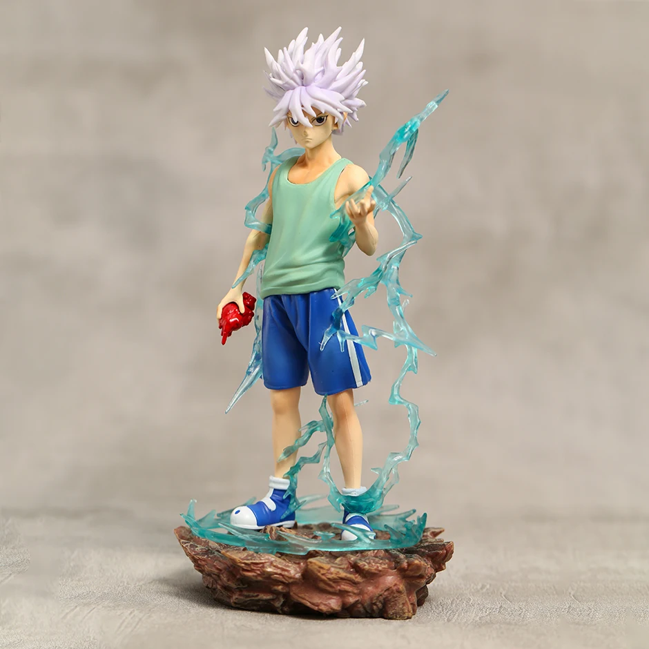 

Hunter x Hunter Killua Zoldyck Collectible Figure Model Doll Decoration Toy 22cm