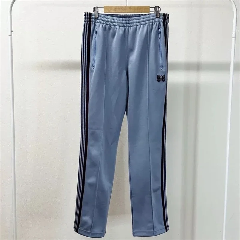 2025ss Aky Blue AWGE вязаная спортивная куртка в полоску для мужчин и женщин 1:1