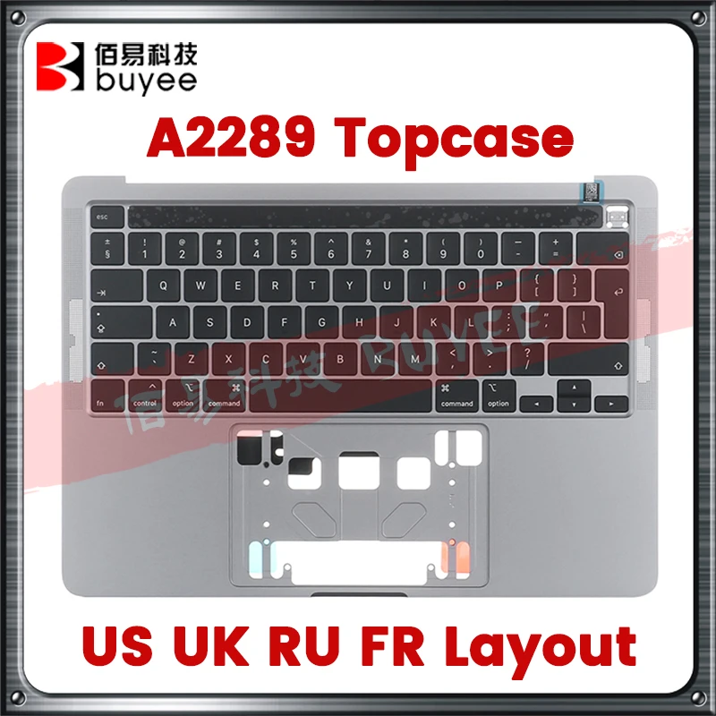 Оригинальный Новый A2289 Topcase Для MacBook Pro Retina 13 дюймов EMC3456 w/клавиатура UK US FR RU English 2020