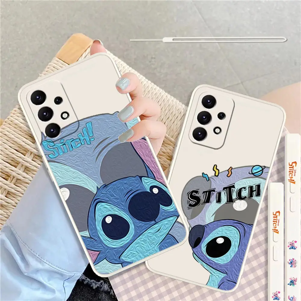 

Lilo & Stitch Cute Stitch Cover For Samsung A91 A81 A73 A72 A71 A53 A52 A51 A42 A33 A32 A31 A23 A22 A21S A14 A13 A12 4G 5G Case
