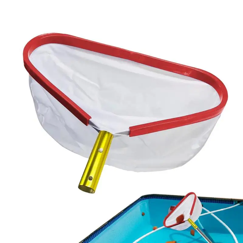 

1pc Pool Leaf Skimmer Net Pool Cleaning Rake Deep Bag Large Capacity Outdoor Swimming Pool Skimmer Ponds Cleaning Accessories