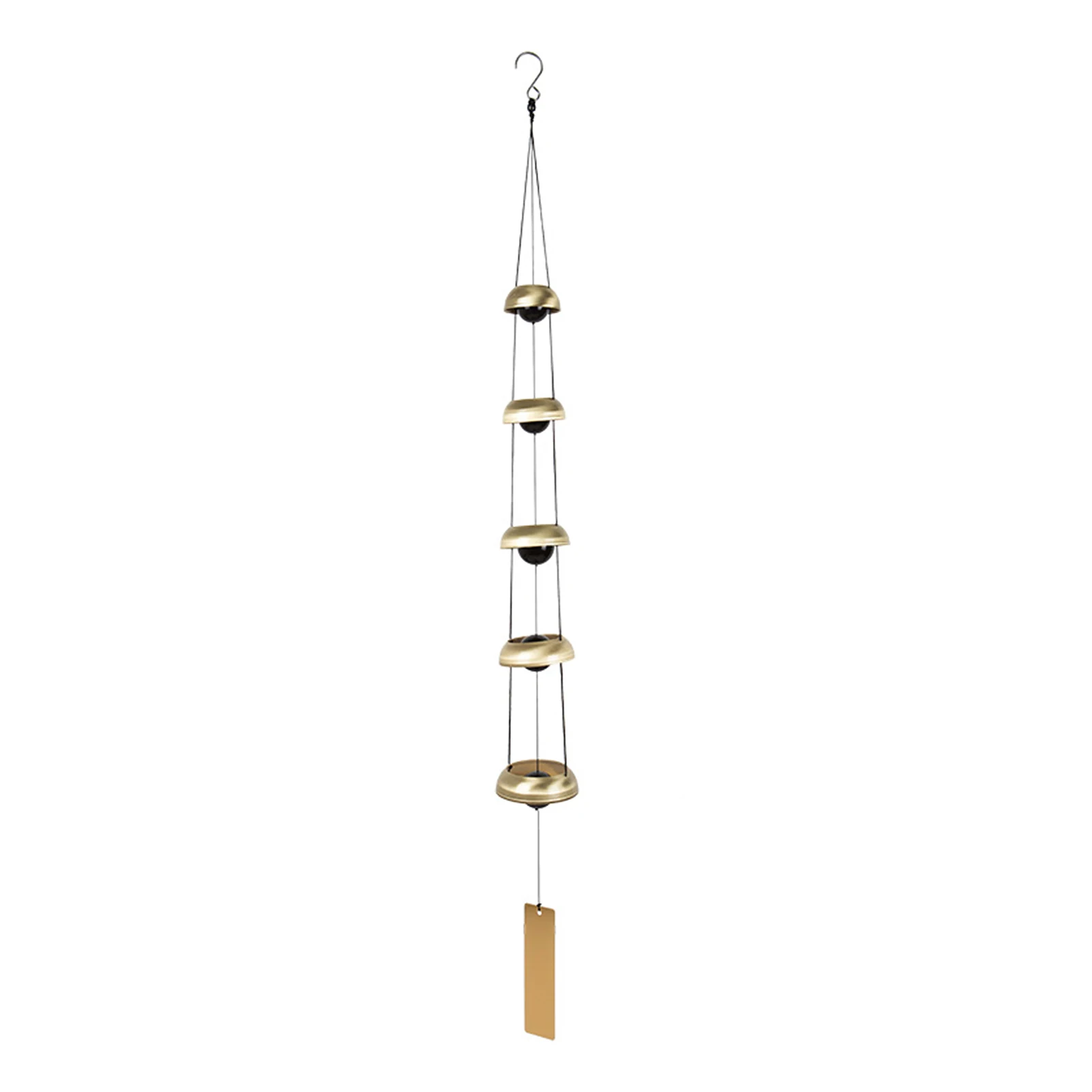 

Подвесное украшение для балкона, двора, украшение для дома, подарок, благословение, колокольчик ветра, вход в сад, колокольчик фэн-шуй, прочн...