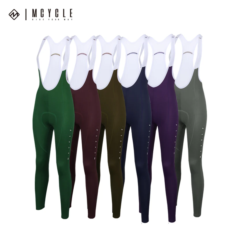Mcycle оптовая продажа женские велосипедные длинные брюки комбинезон с 3D