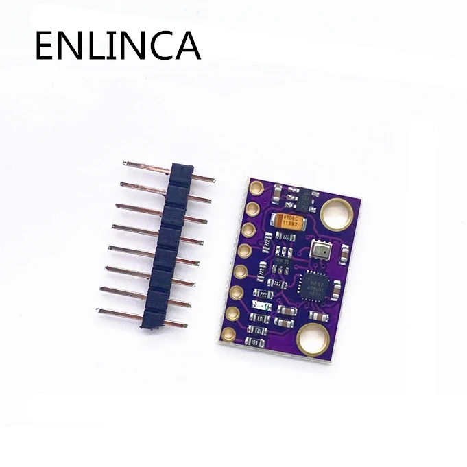 Фонарь управления MPU9250 BMP280 SPI IIC/I2C 10DOF модель ускорения фонарь датчика с 9 осями 3-5 В