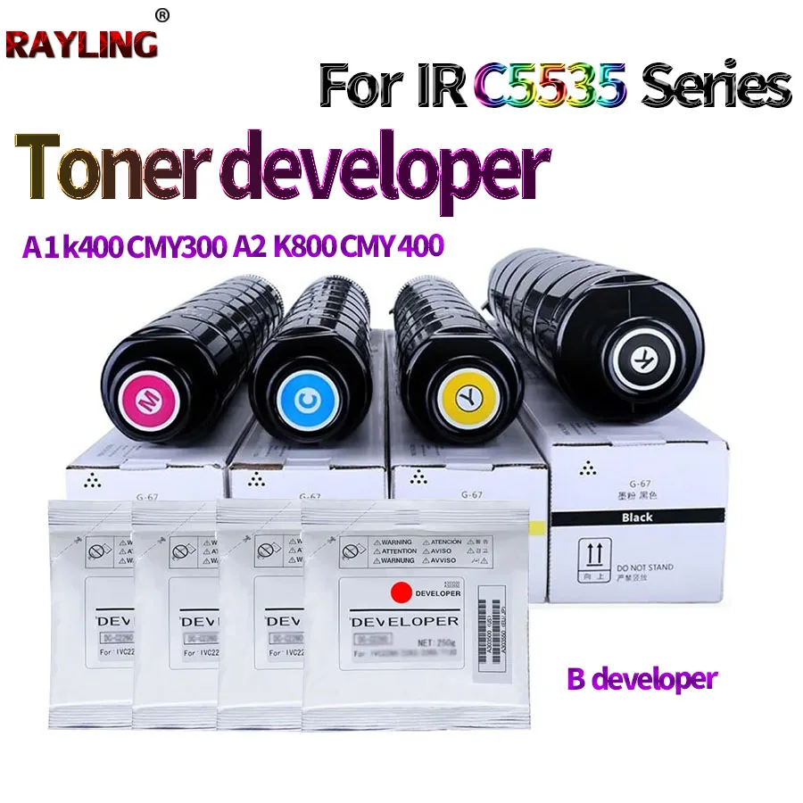 Тонер-картридж тонер-порошок разработчик для Canon C5535 C5540 C5550 C5560 C5735 C5740 C5750 C5760 NPG-71