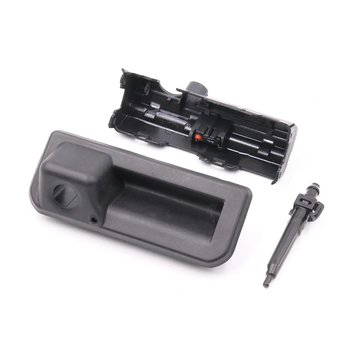 

Для Audi Q5 FY Q2 Q3 F3 A1 GB A6 C8 Kodiaq Karoq багажник, ручная кнопка, чехол для камеры заднего вида с насадкой для распыления воды