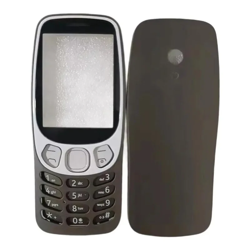 Фото Полный комплект корпуса мобильного телефона BANERYPAK для Nokia 3210 4G (2024) с английской клавиатурой, запчасти для ремонта №2