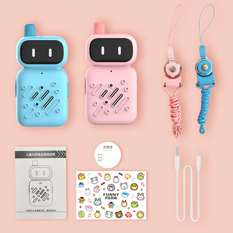 

Новое поступление Детская уличная Беспроводная зарядная рация для дома и родителей портативная рация для общения