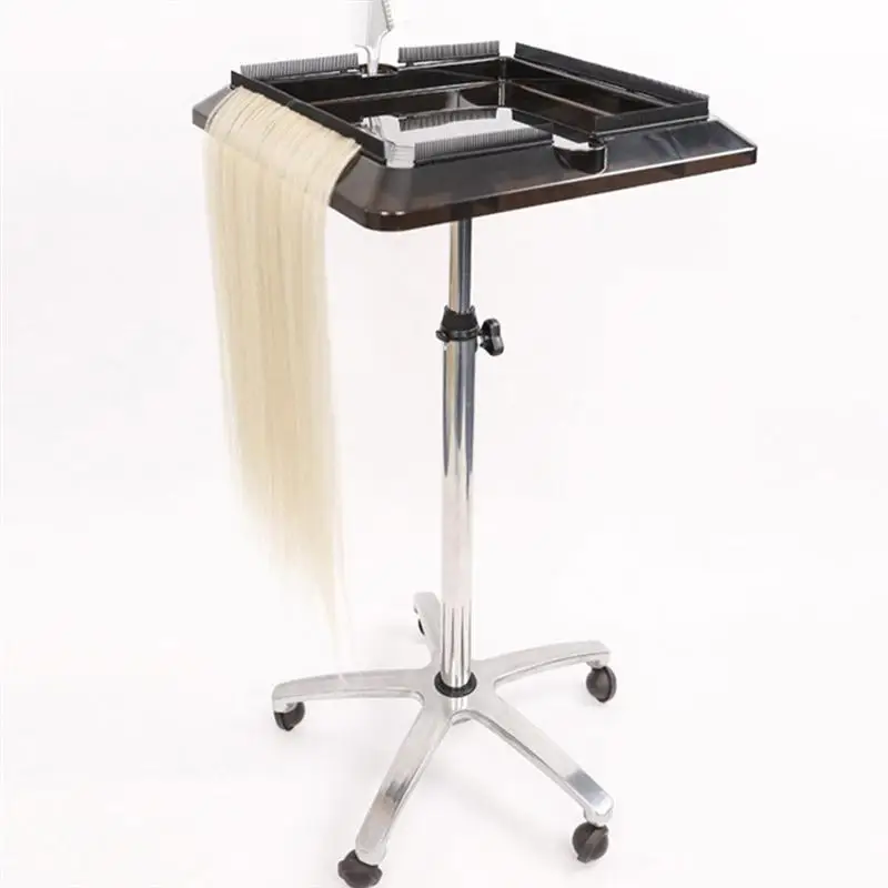 Hair Salon Instrument Tray W/Accessory Caddy Multi-purposeTray Station Adjustable Height Trolley Beauty Tool | Красота и здоровье