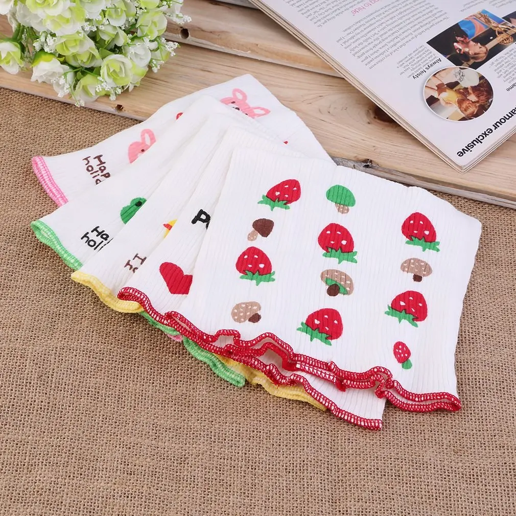 

5Pcs Baby Infant Kids Print Double Layer Abdomen Belly Cover Warmer Bands