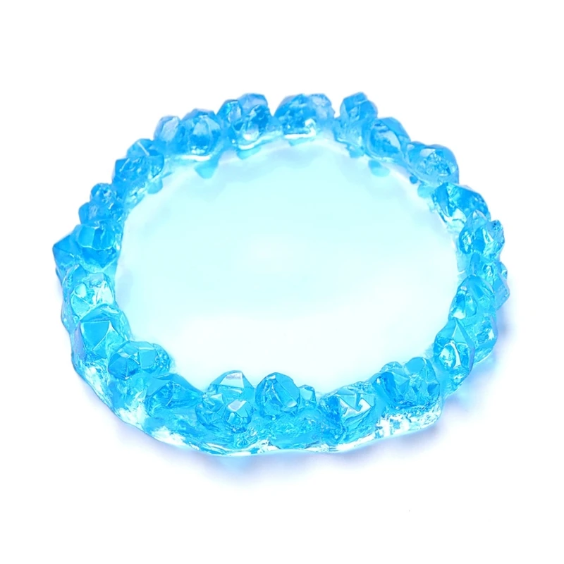 

L5YD подставки, полимерные формы, Кристальный кластер, силиконовая подставка, форма для самостоятельного изготовления чашек, ковриков, украш...