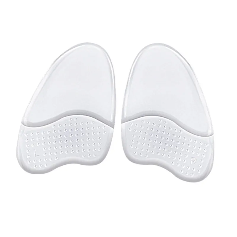 6 Pcs Forefoot Insert Cushion Pads Women Shoes Anti slip Silicone Foot Pain Relief Pads for High Heels Sandals Gel Shoe Insoles images - 6