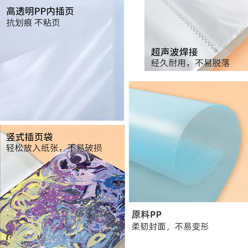 Папка А3 художественная коллекция альбом 8k Сертификат 4k детский художественный