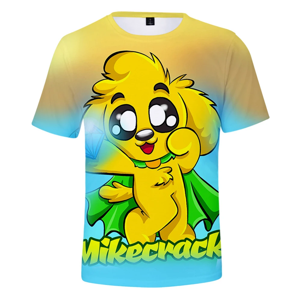 

Футболки Mikecrack с 3D принтом для женщин и мужчин, модные летние футболки с коротким рукавом, лидер продаж, Повседневная Уличная одежда