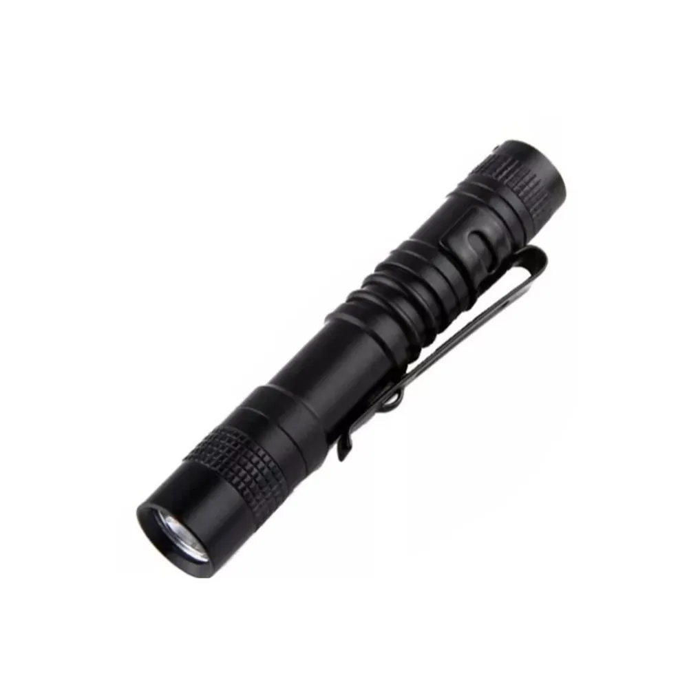 

8000LM Mini LED Flashlight Portable Penlight Torch Inspection Light With Clip Outdoor Night Fishing Riding Camping Equipment